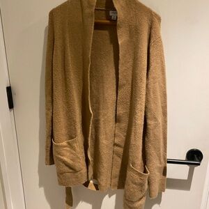 J. Crew Factory Camel Colored Cardigan - Size Small